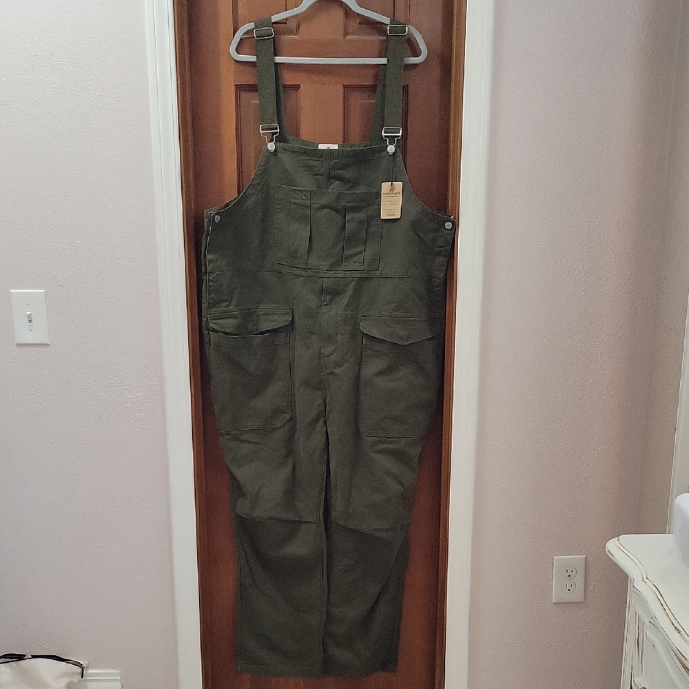 Madepants Olive Green Overalls